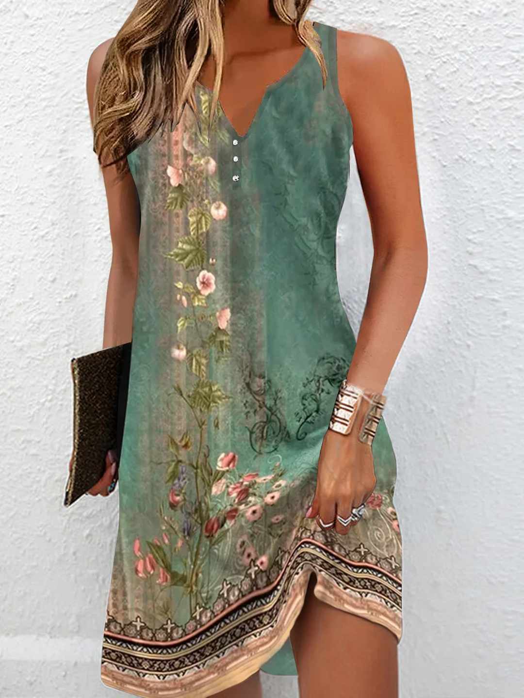 Drune | Freizeit Mini Kleid für Frauen