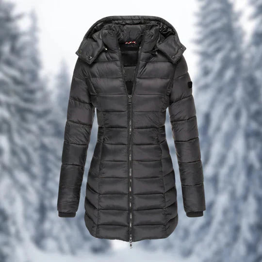 Drune - Puffer - mit Kapuze - Winterjacke - Damenbekleidung