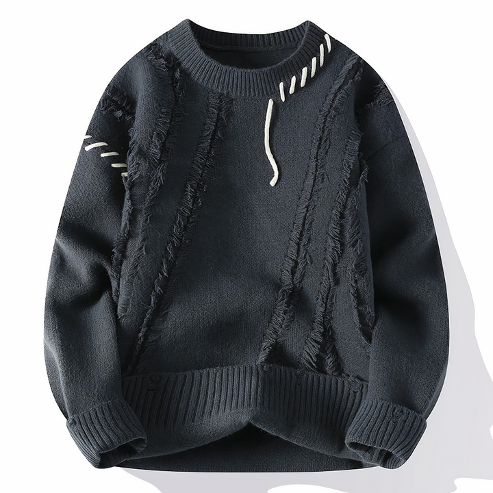 Drune | Einzigartiger Patchwork Pullover