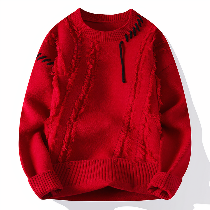Drune | Einzigartiger Patchwork Pullover