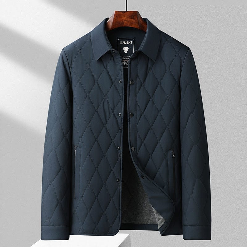 Drune | Gestepptes Jacket Gerade Geschnittene Knopfleiste Jacke