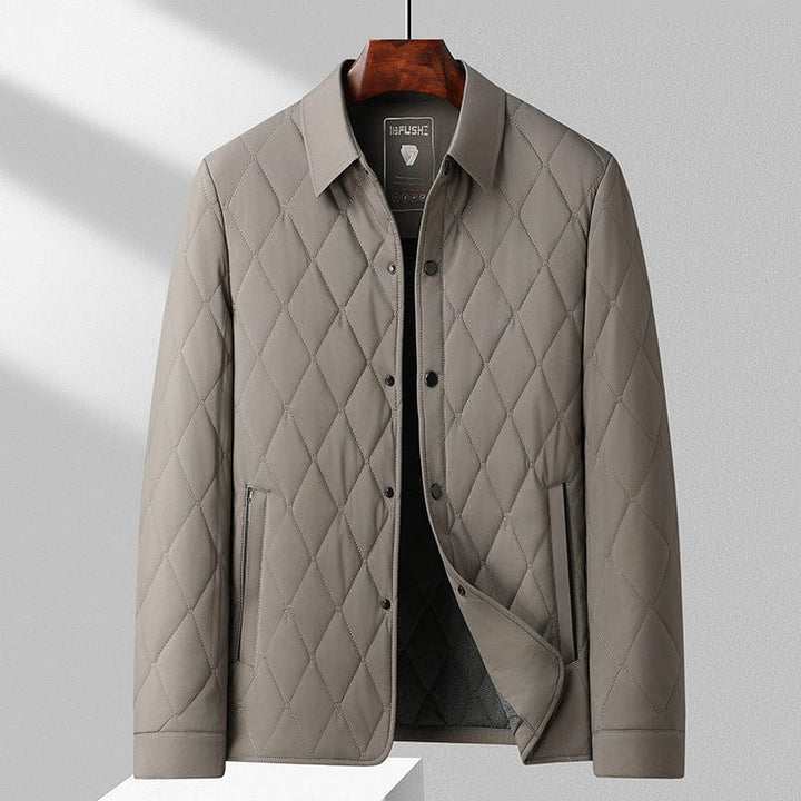 Drune | Gestepptes Jacket Gerade Geschnittene Knopfleiste Jacke