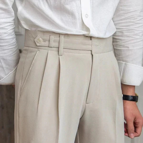 Drune | Klassischer Schnitt Gefaltete Front Voller Länge Elegante Und Bequem