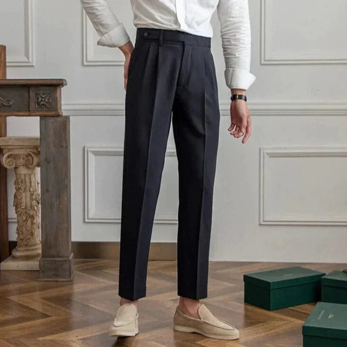 Drune | Klassischer Schnitt Gefaltete Front Voller Länge Elegante Und Bequem