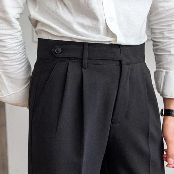 Drune | Klassischer Schnitt Gefaltete Front Voller Länge Elegante Und Bequem