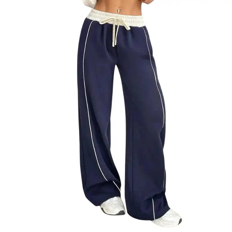 Drune | Jogginghose mit weitem Bein und verstellbarem Bund