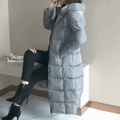 Drune | Lange Winterjacke für Damen