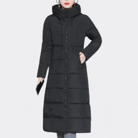 Drune | Lange Winterjacke für Damen