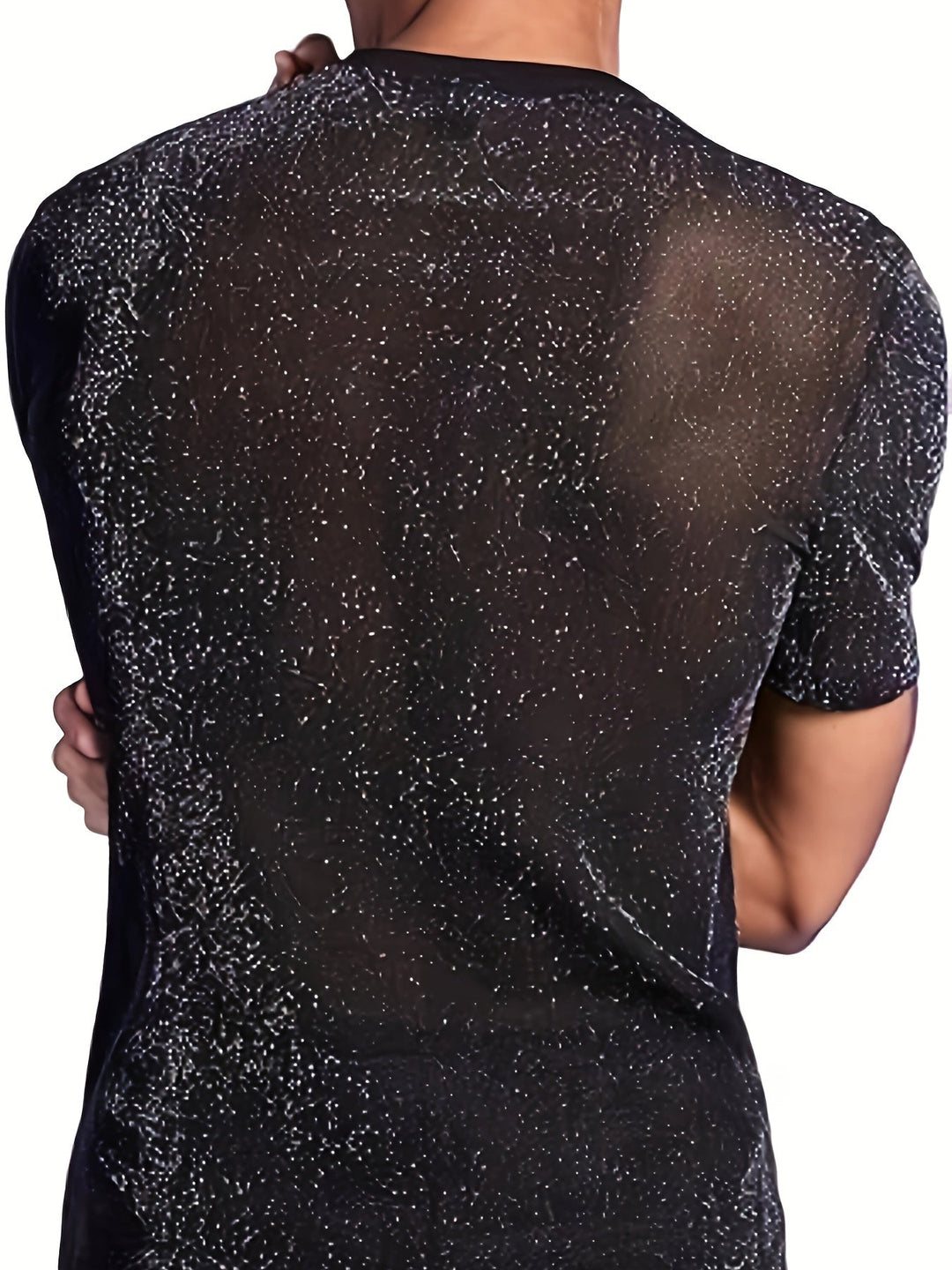 Drune | Sexy Semi Runde Hals T-shirt Für Männer