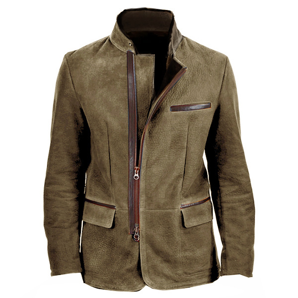 Drune | Wildleder Winter Warme Jacke