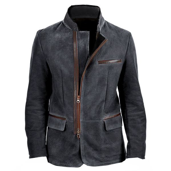 Drune | Wildleder Winter Warme Jacke
