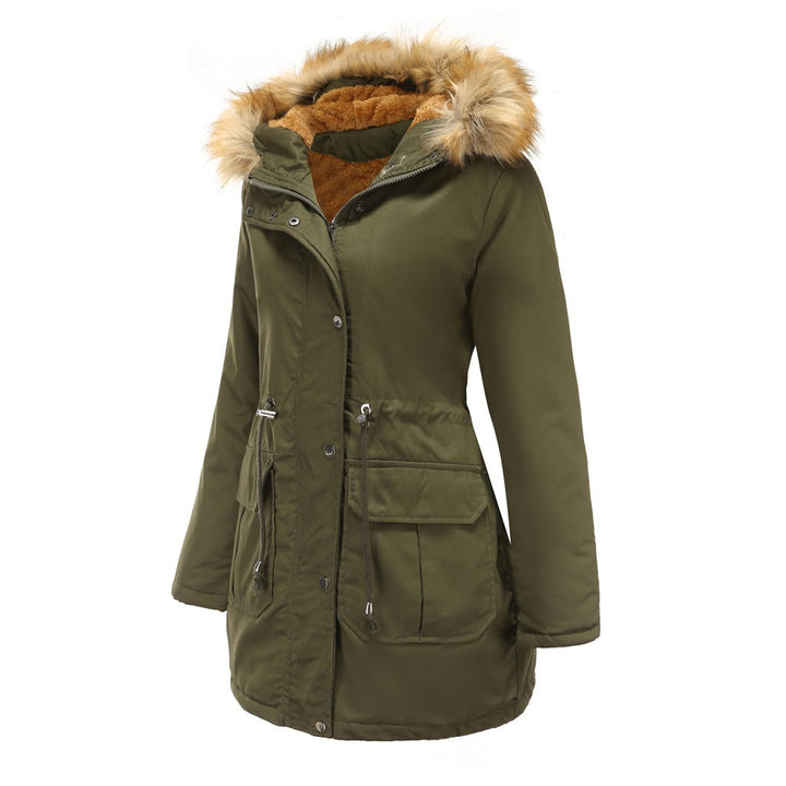 Drune | Winterparka mit Kunstfell und Teddy-Fütterung