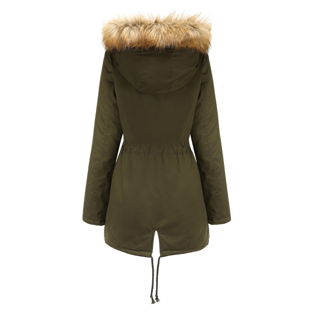 Drune | Winterparka mit Kunstfell und Teddy-Fütterung