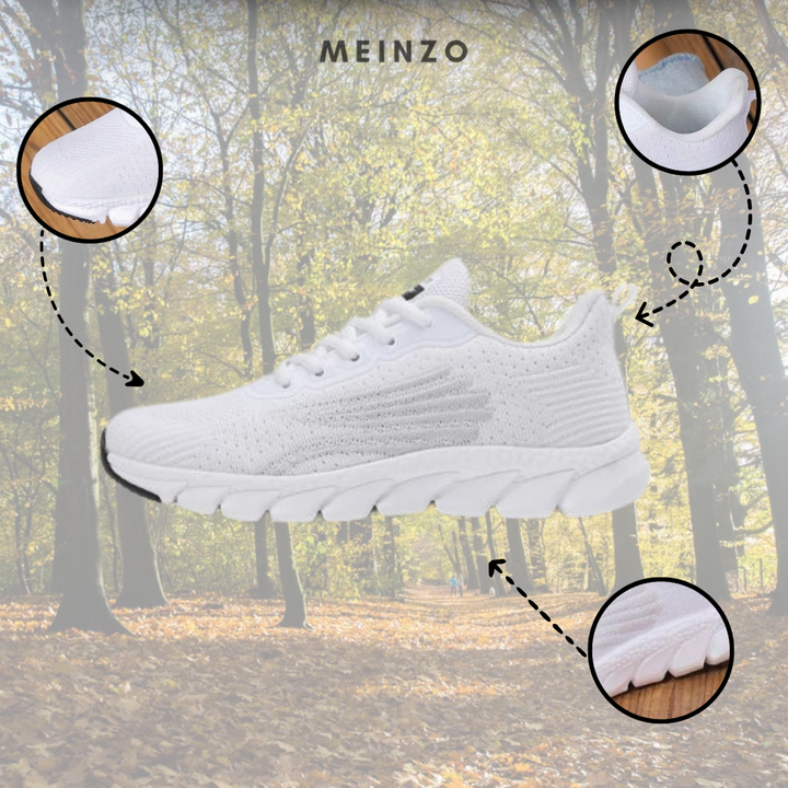 Drune | Gestreifte Schnürschuhe - Weiche Sohlen