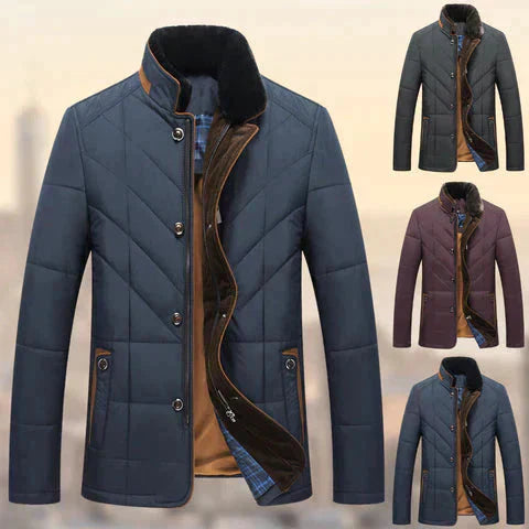 Drune | Herren Warme Steppjacke