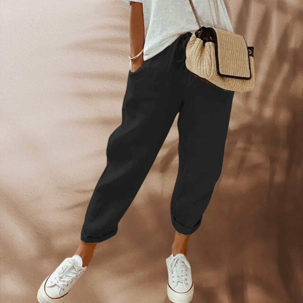 Drune | Lässige und Stylische Leinen Hose