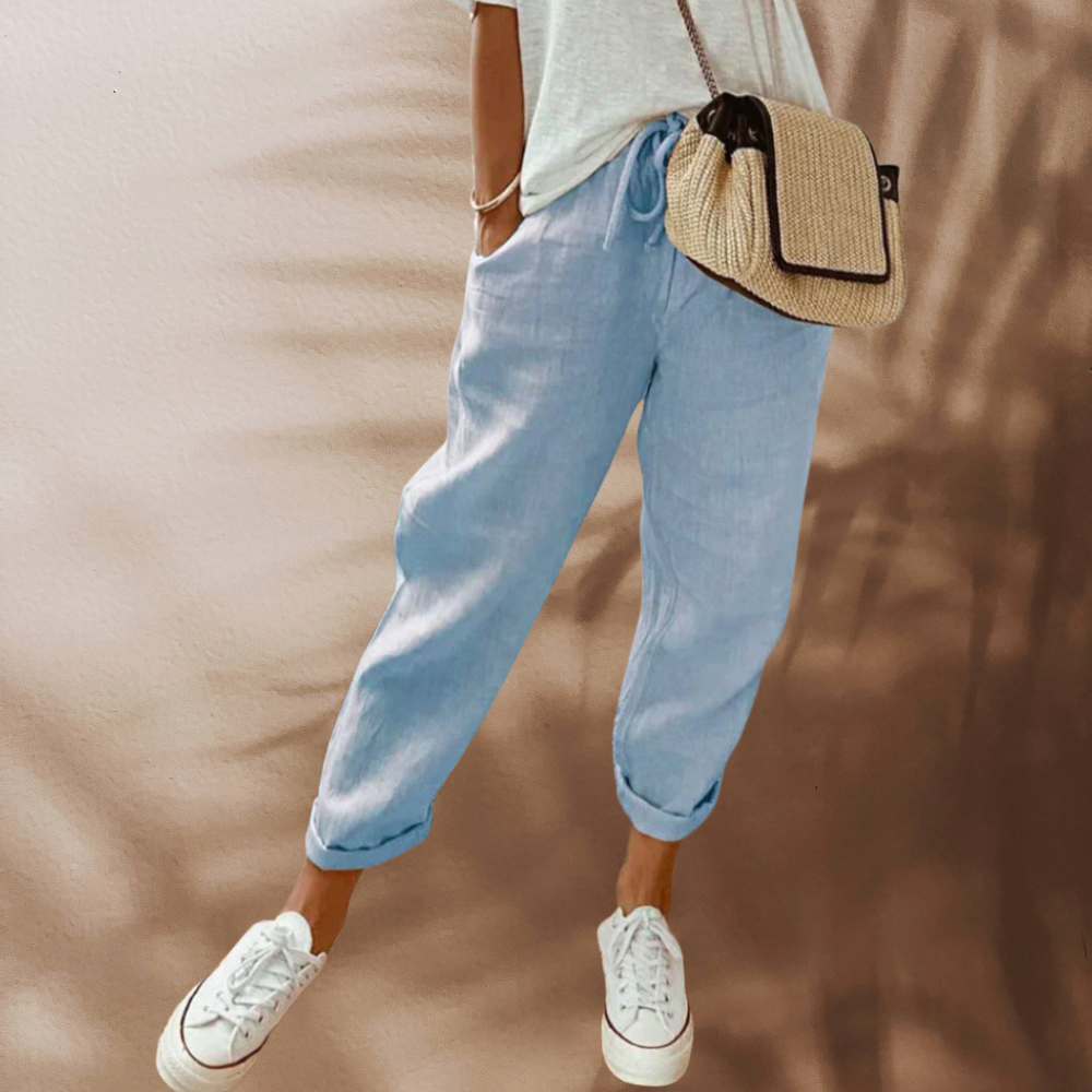 Drune | Lässige und Stylische Leinen Hose