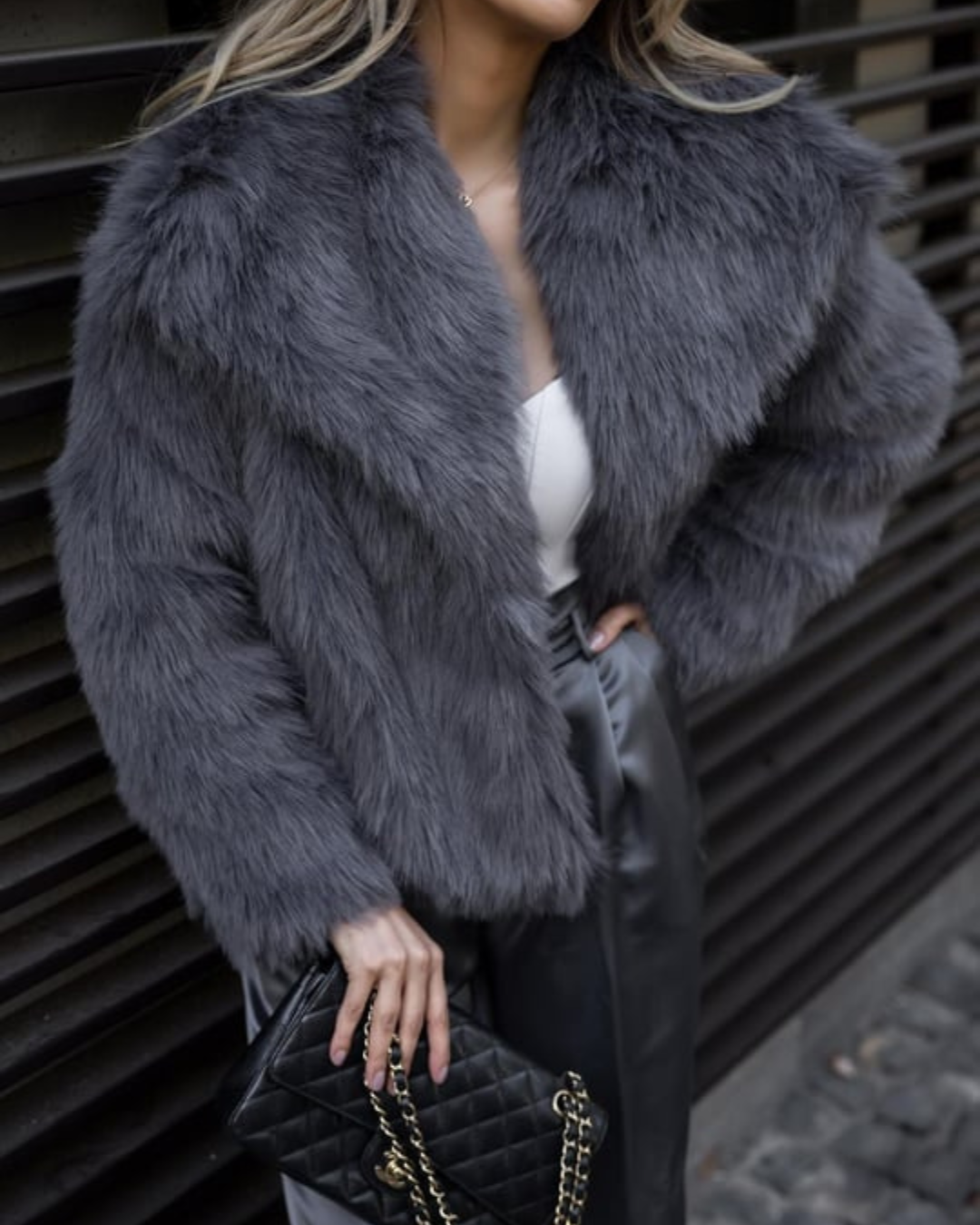 Drune | Luxuriöser Kunstfell-Wintermantel für Damen