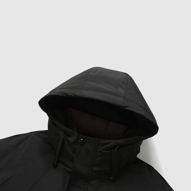 Drune | Kapuze Daunenfüllung Herrenjacke