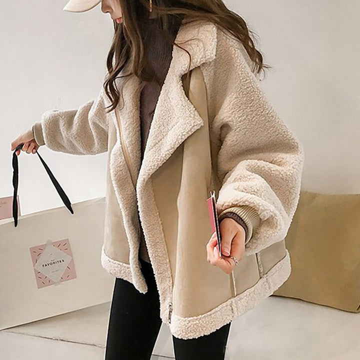 Drune | Sherpa-gefütterte Jacke - Farbblockdesign - Gemütlich & Stilvoll - Winterlage