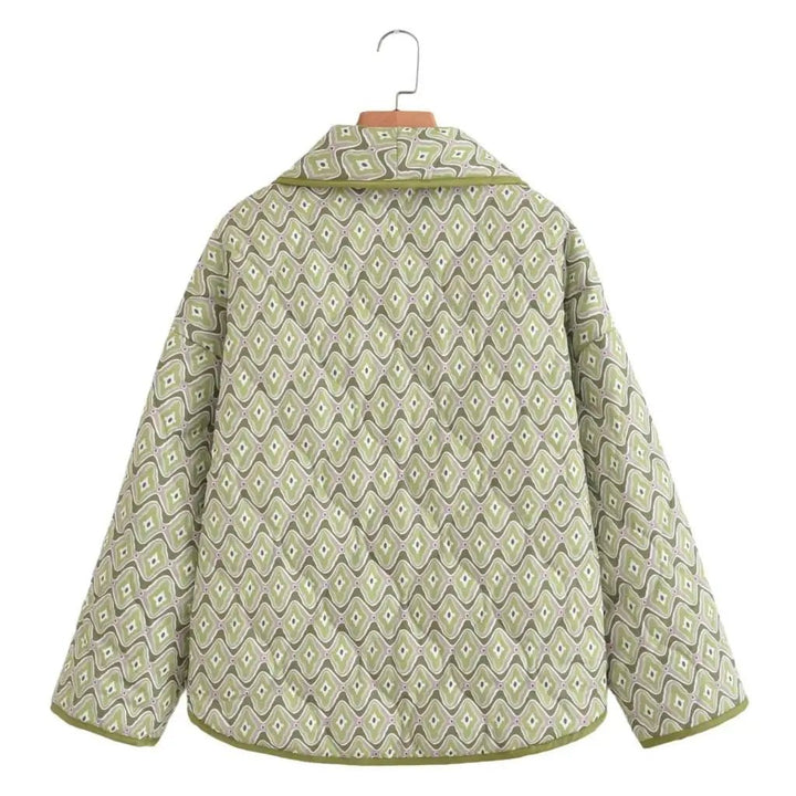 Drune | Steppjacke - Leichter Boho-Stil - Lockere Passform - Vielseitige Schicht