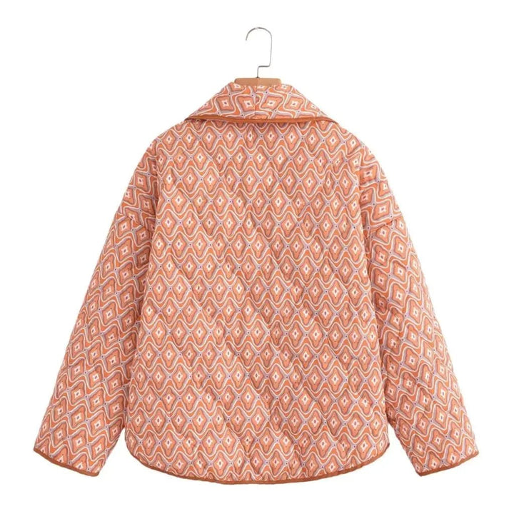 Drune | Steppjacke - Leichter Boho-Stil - Lockere Passform - Vielseitige Schicht