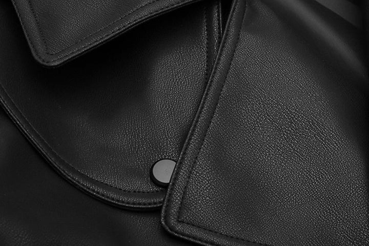 Drune | Kurzes Damenjackett - Eine lässige Lederjacke für Damen