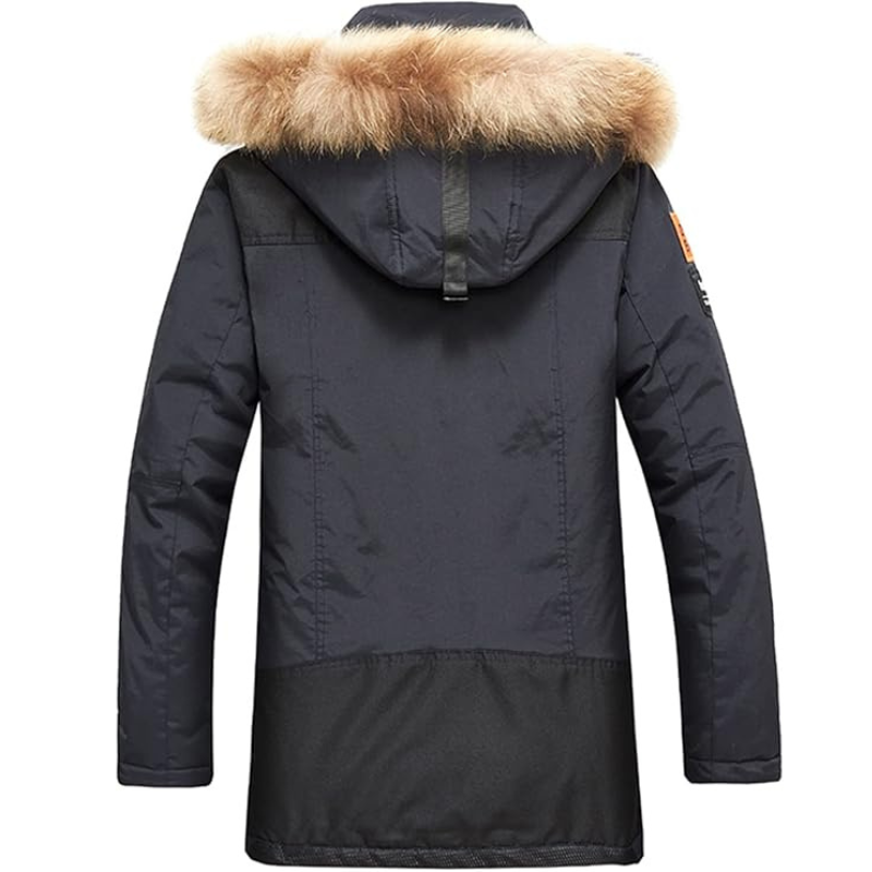Drune | Winterparka mit Kapuze für Herren Warm