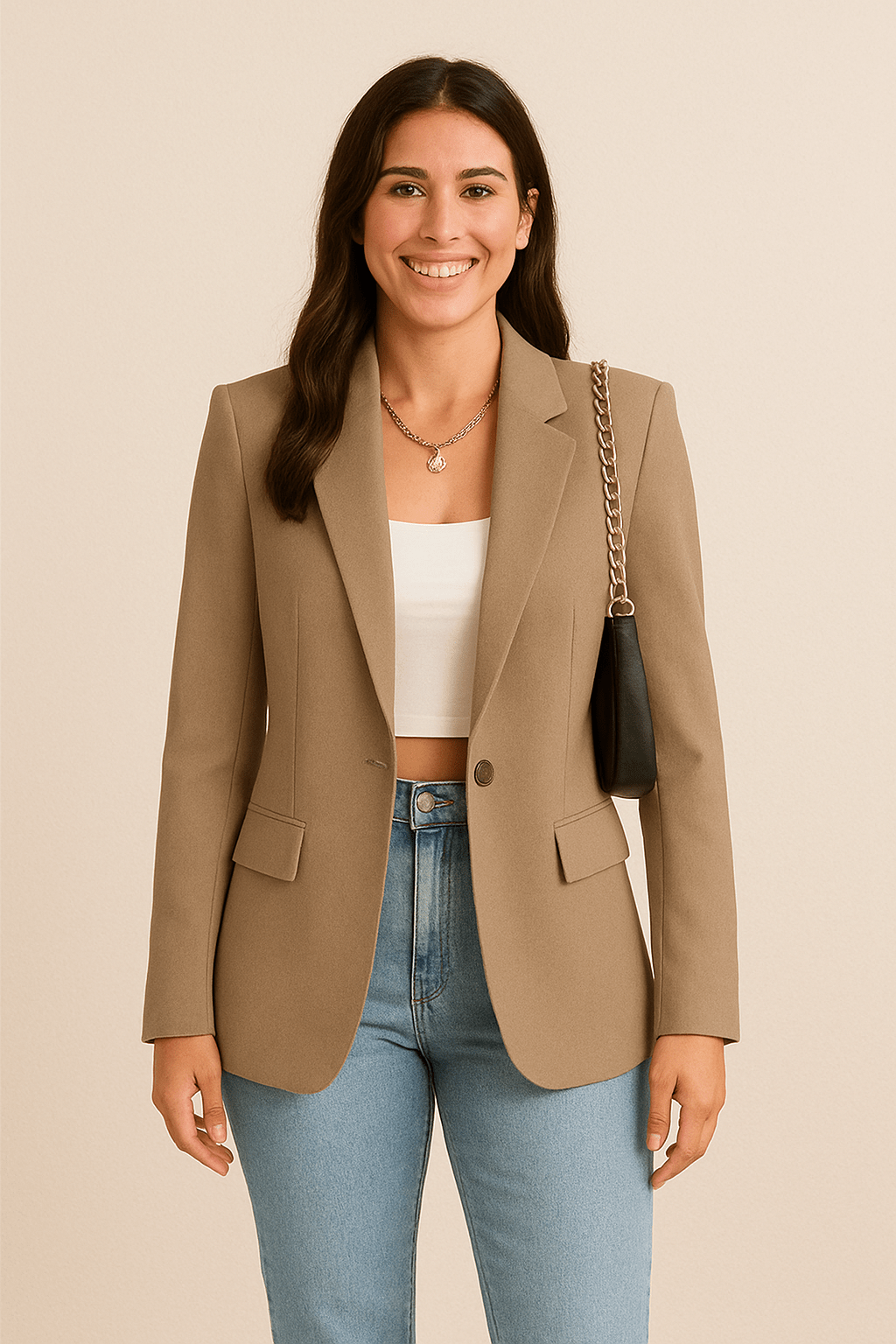 Drune | Blazer Eleganter Klassischer für Büro und Alltag