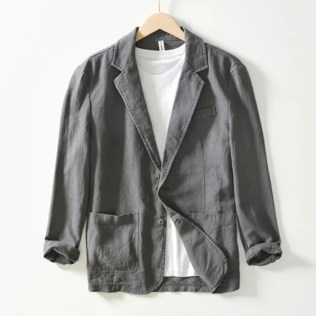 Drune | Lässiger Leinen Blazer