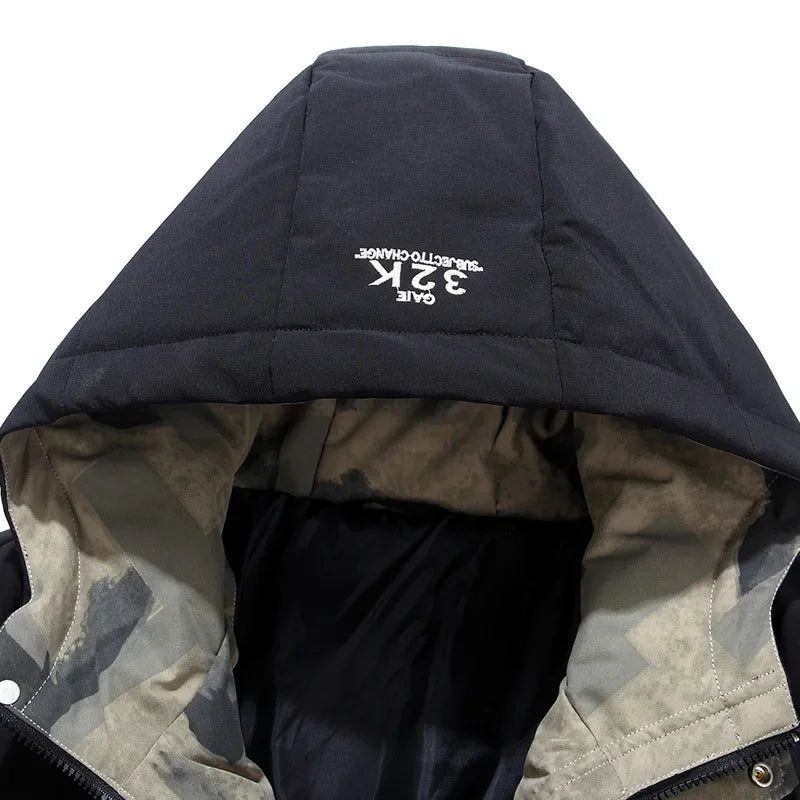 Drune | Herren Winter Daunenjacke - Mit Kapuze