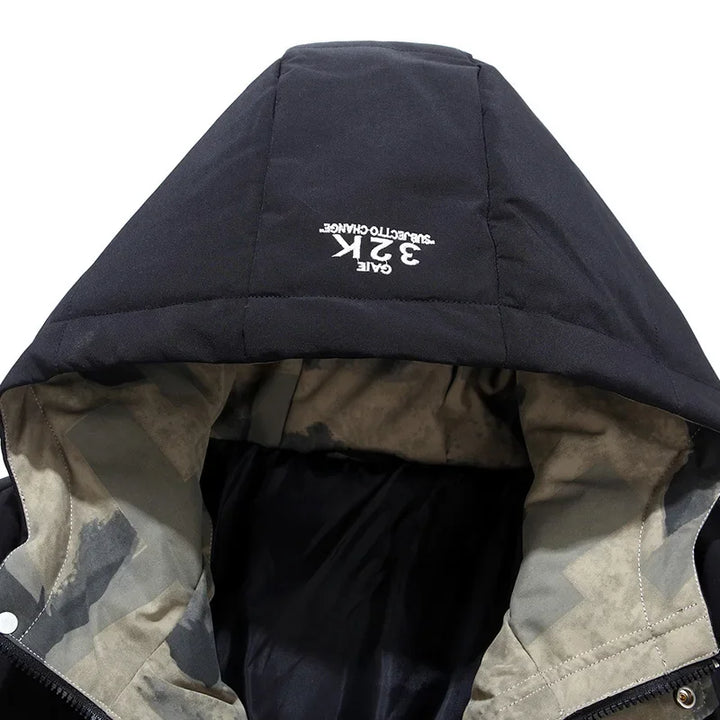 Drune | Herren Winter Daunenjacke - Mit Kapuze