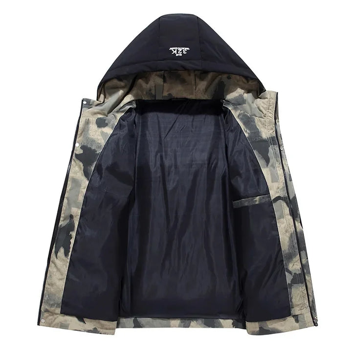 Drune | Herren Winter Daunenjacke - Mit Kapuze