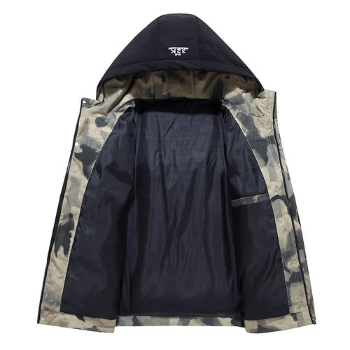 Drune | Herren Winter Daunenjacke - Mit Kapuze