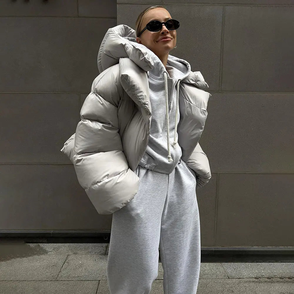 Drune | Parka - Lange Damenjacke Winter mit langen Ärmeln
