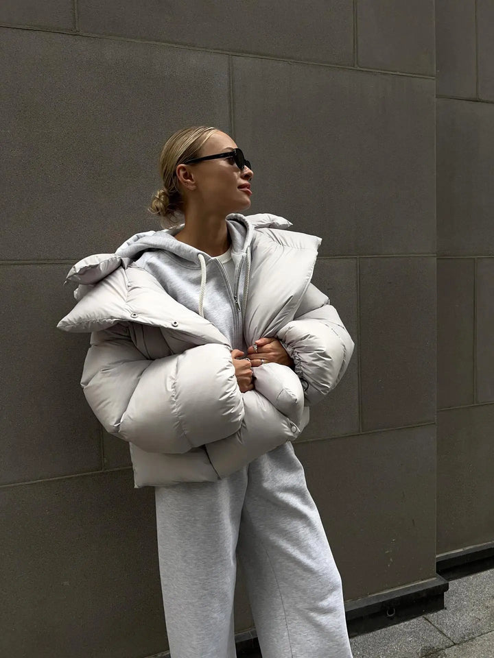 Drune | Parka - Lange Damenjacke Winter mit langen Ärmeln