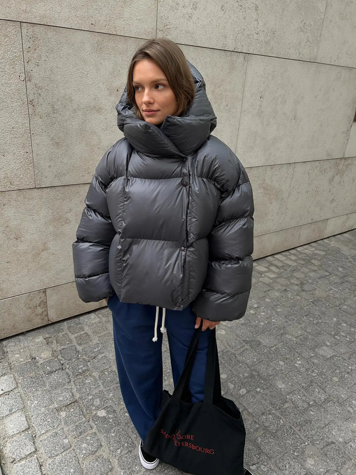 Drune | Parka - Lange Damenjacke Winter mit langen Ärmeln