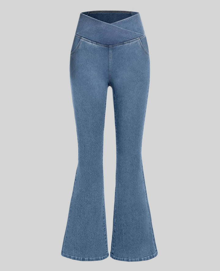 Drune | Dehnbare Jeans mit hoher Taille