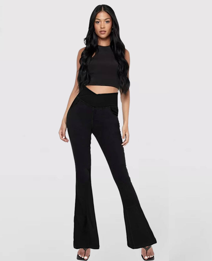 Drune | Dehnbare Jeans mit hoher Taille
