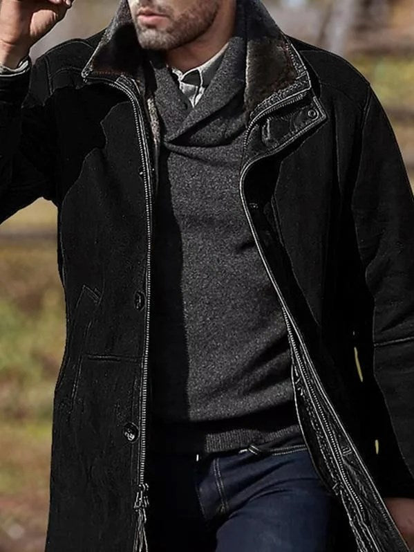 Drune | Wildlederjacke Herren wasserabweisend