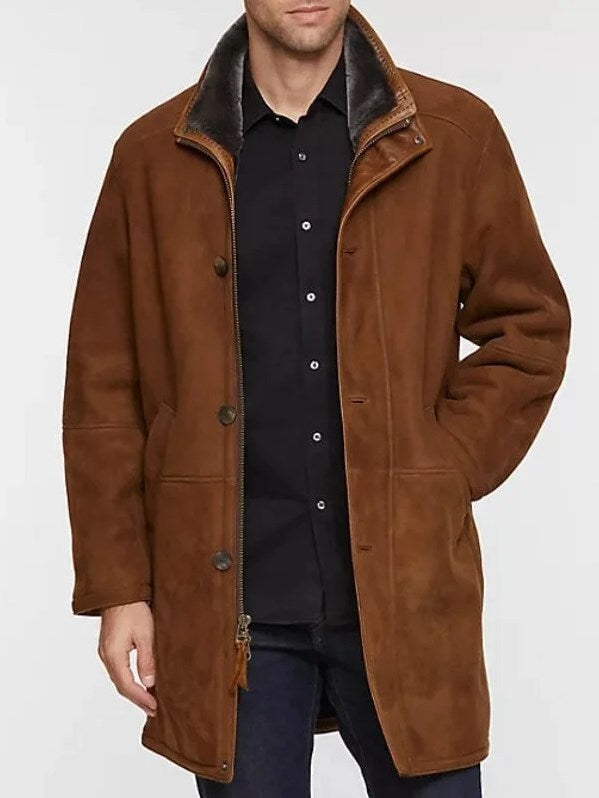Drune | Wildlederjacke Herren wasserabweisend