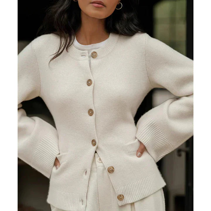 Drune | Strickjacke - Damen Herbst Chic Knopf-Cardigan
