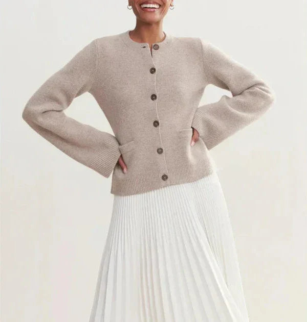 Drune | Strickjacke - Damen Herbst Chic Knopf-Cardigan