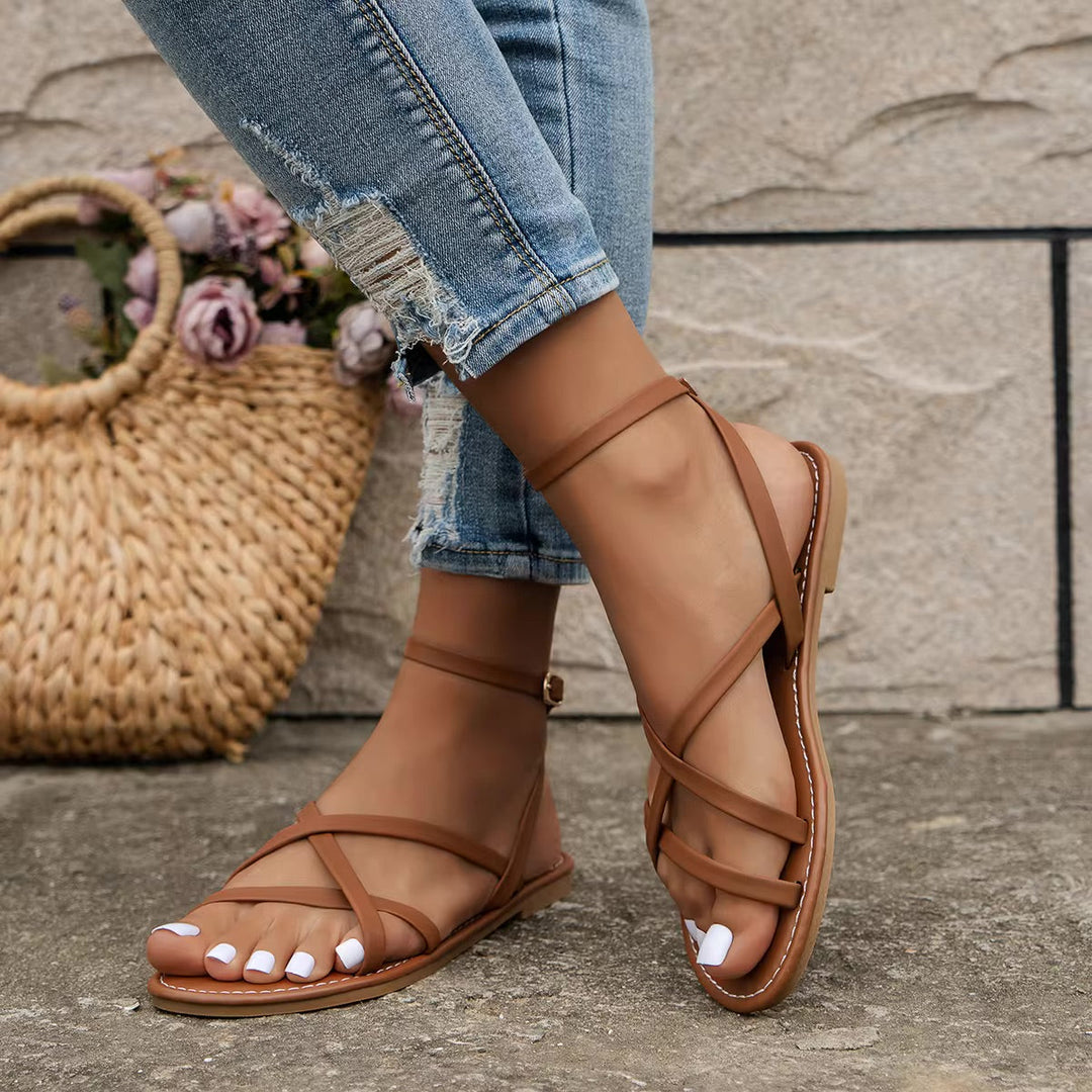 Drune | Elegante Römische Strand Modische Sandalen Damen Sommer