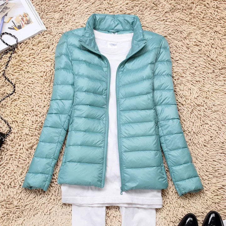 Drune | Kapuze Leichtgewicht Pufferjacke Winterjacken Damen