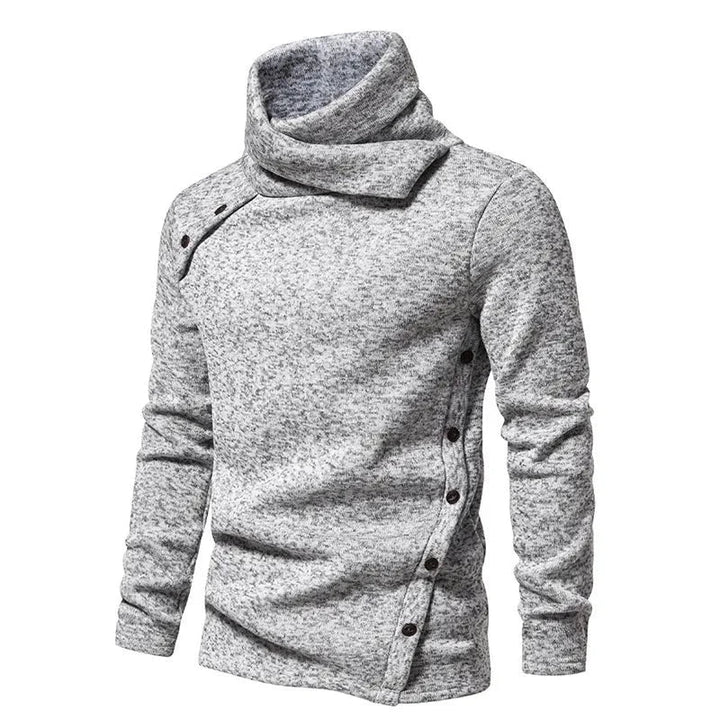 Drune | Warmer Pullover mit hohem Kragen