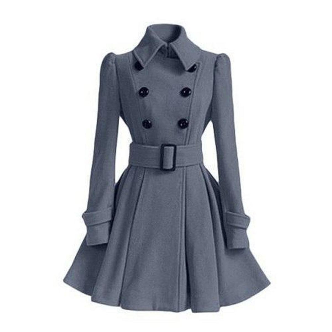 Drune | Doppelreihiger Damen Windbreaker Trenchcoat