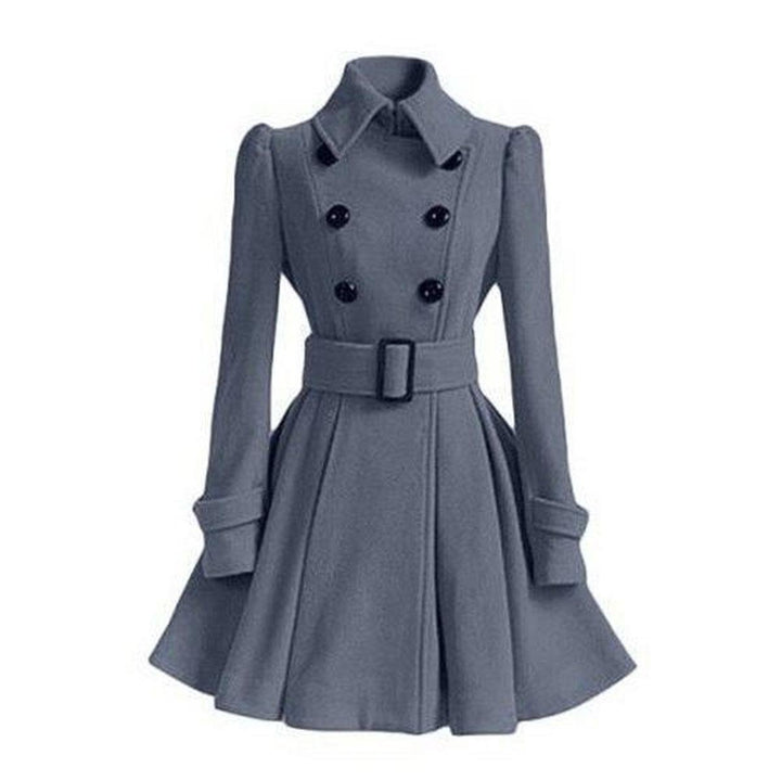 Drune | Doppelreihiger Damen Windbreaker Trenchcoat