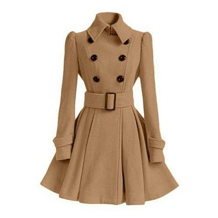 Drune | Doppelreihiger Damen Windbreaker Trenchcoat