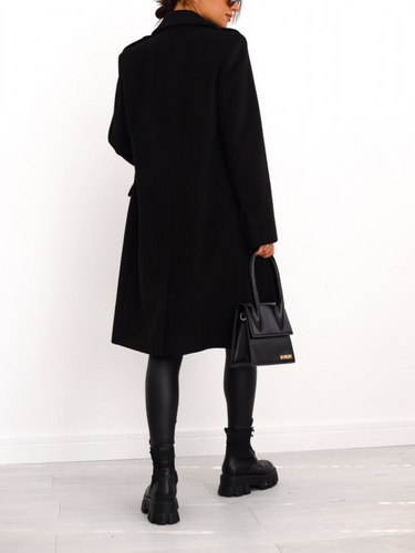 Drune | Doppelreihiger Mantel für Damen - Winter